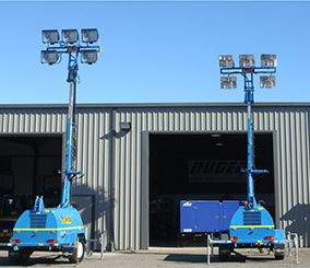 Mobile lighting vehicle of Australia coal mine